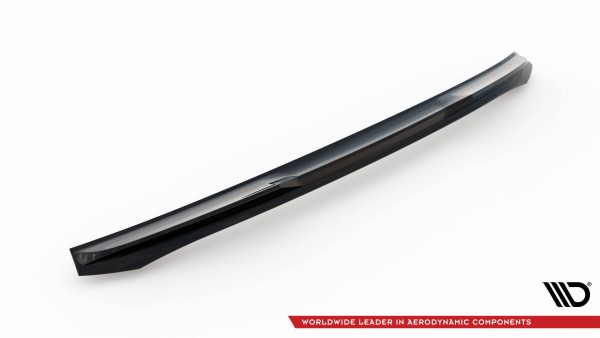 Niedriger Spoiler CAP für 3D Bentley Bentayga Mk1 schwarz Hochglanz