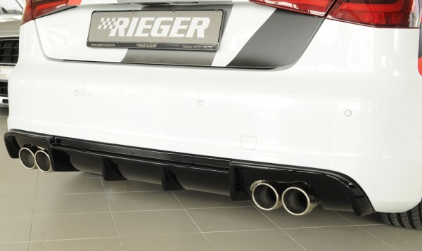 Rieger Heckeinsatz (Typ: 88142) Audi A3 S3 (8V) 5-tür. (Sportback 8VA)