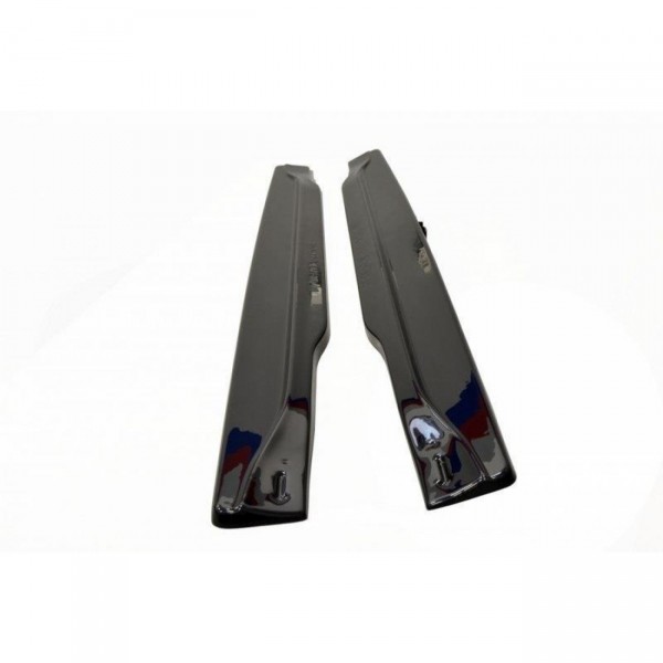 Seitenschweller Ansatz für INFINITI QX70 schwarz Hochglanz