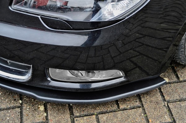 Cup Frontspoilerlippe aus ABS hochglanz schwarz Skoda Superb 2, 3T Bj.: 2008-2013 Passend für Limo