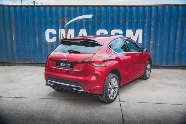 Seitenschweller Ansatz für Citroen DS4 schwarz Hochglanz