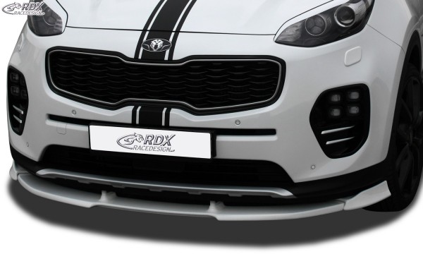RDX Frontspoiler VARIO-X für KIA Sportage (QL) Frontlippe Front Ansatz Vorne Spoilerlippe