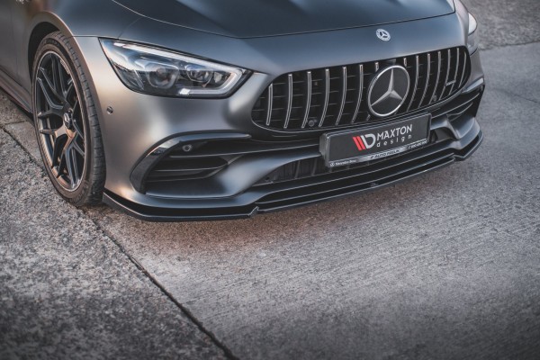 Front Ansatz V.2 für Mercedes-AMG GT 53 4-Door Coupe schwarz Hochglanz