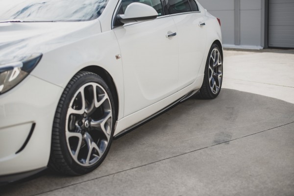 Seitenschweller Ansatz für Opel Insignia Mk. 1 OPC schwarz Hochglanz