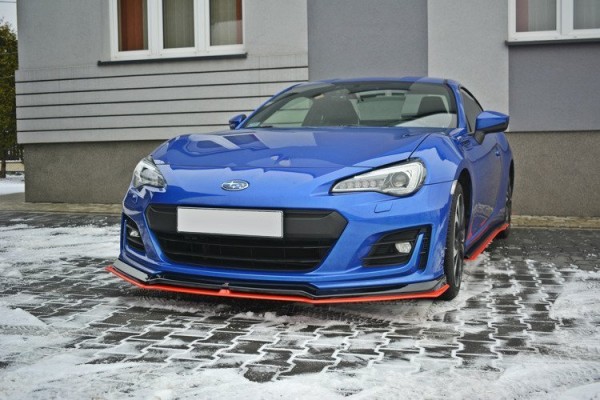 Front Ansatz V.5 für SUBARU BRZ FACELIFT schwarz Hochglanz