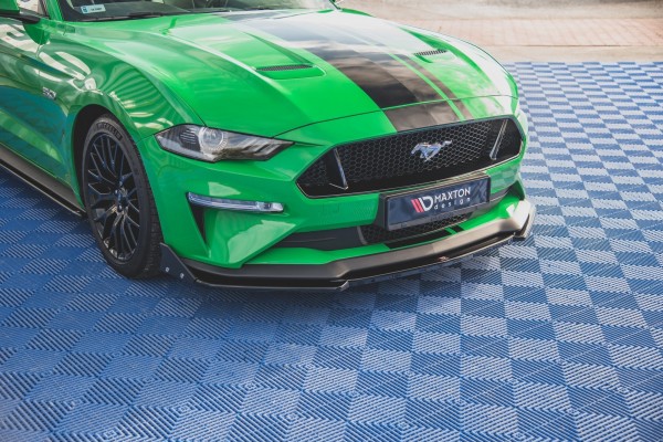 Front Ansatz V.2 +Flaps für Ford Mustang GT Mk6 Facelift