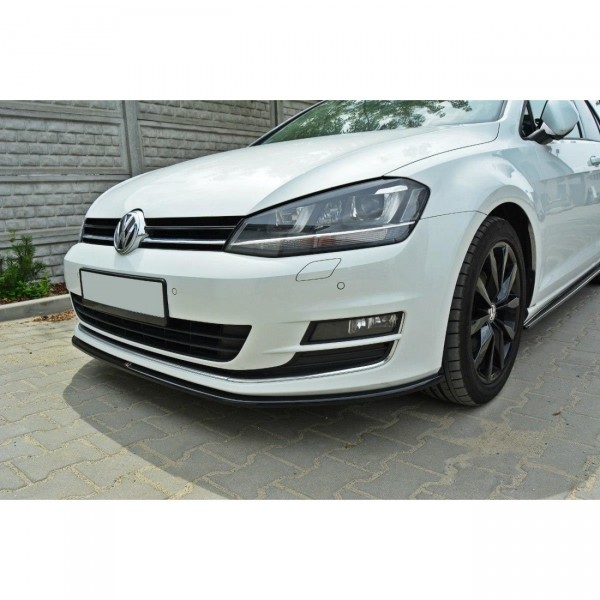 Front Ansatz passend für VW GOLF 7 schwarz matt