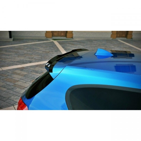 Spoiler CAP passend für BMW 1er F20/F21 M-Power schwarz Hochglanz