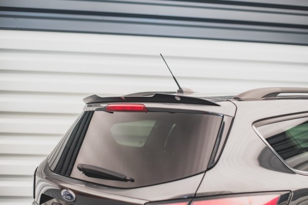 Spoiler CAP für Ford Escape Mk3 schwarz Hochglanz
