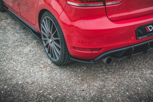 Robuste Racing Heck Ansatz Flaps Diffusor für Volkswagen Golf GTI Mk6