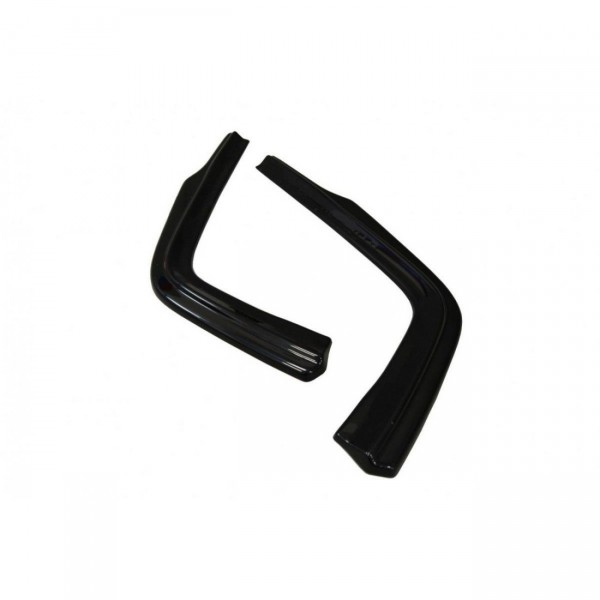 Heck Ansatz Flaps Diffusor für Lexus GS Mk4 Facelift H schwarz Hochglanz