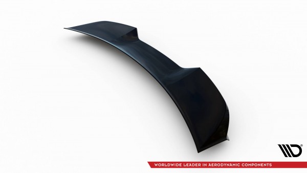 Spoiler CAP für 3D Porsche Taycan Turbo S Mk1 schwarz Hochglanz