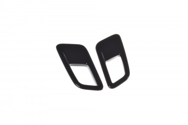 Motorhauben Luftschlitze Ford Focus ST-Line / ST Mk4 schwarz Hochglanz