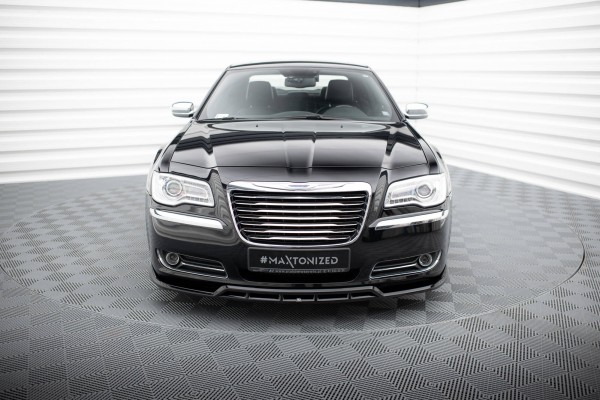 Front Ansatz für Chrysler 300 Mk2 schwarz Hochglanz