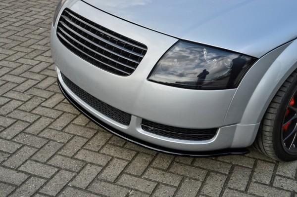 Cup Frontspoilerlippe aus ABS hochglanz schwarz Audi TT 8N Bj.: 1998-2006 Coupe + Roadster, auch für