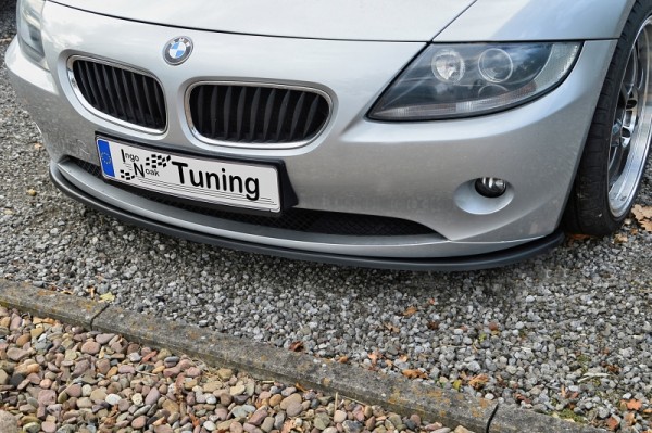 CUP Frontspoilerlippe aus ABS hochglanz schwarz BMW Z4 E85 Bj.: 2000-2006 Cabrio +Roadster