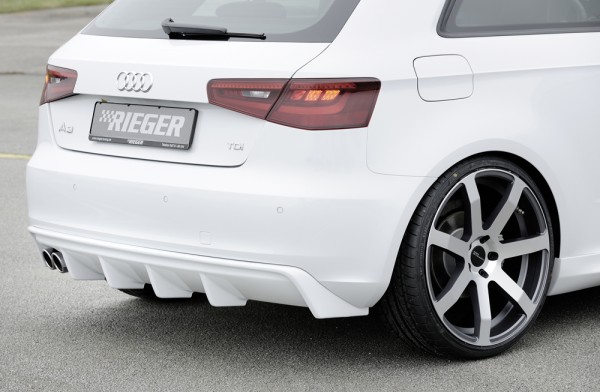 Rieger Heckeinsatz Audi A3 (8V) 5-tür. (Sportback 8VA)