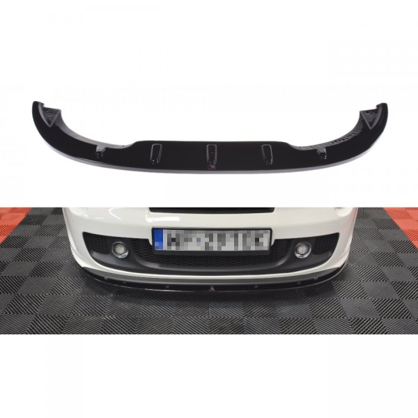 Front Ansatz für FIAT 500 ABARTH MK1 schwarz Hochglanz