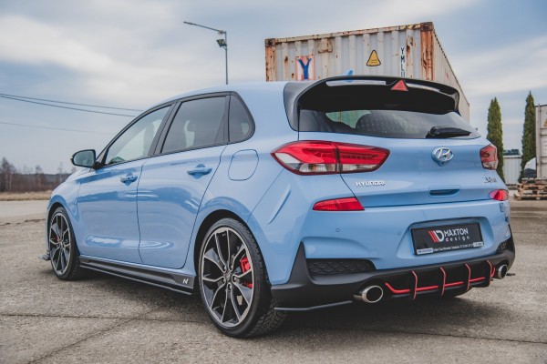 Robuste Racing Seitenschweller Ansatz für für V.1 Hyundai I30 N Mk3 / Mk3 FL Hatchback / Fastback