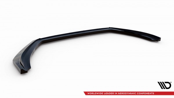 Front Ansatz V.4 für Ford Fiesta ST Mk8 Facelift schwarz Hochglanz