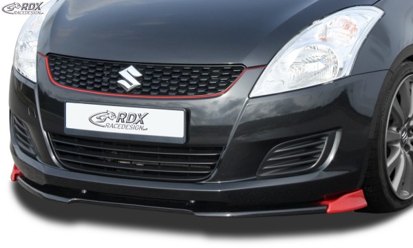 RDX Frontspoiler VARIO-X für NISSAN Swift FZ/NZ 2010-2013 Frontlippe Front Ansatz Vorne Spoilerlippe