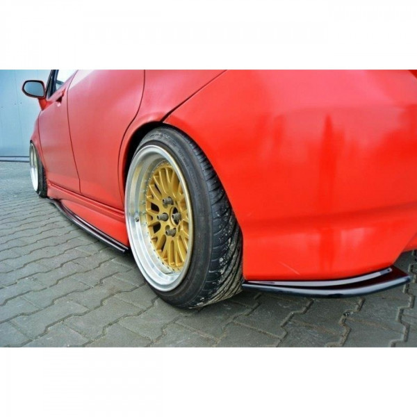 Seitenschweller Ansatz für HONDA JAZZ MK1 schwarz Hochglanz