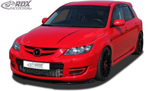 RDX Frontspoiler VARIO-X für MAZDA 3 MPS (BK) 2006-2009 Frontlippe Front Ansatz Vorne Spoilerlippe