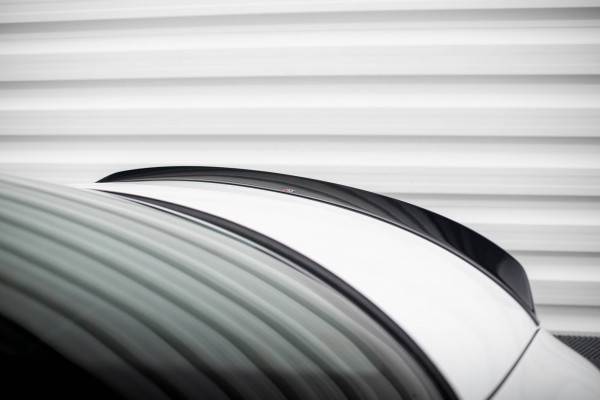 Spoiler CAP für 3D Mercedes-Benz CLA C117 Facelift schwarz Hochglanz