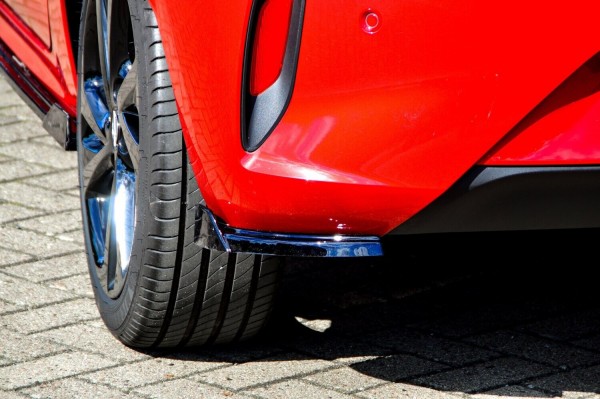 Heckansatz Seitenteile aus aus ABS links und rechts, mit seitlichem Wing