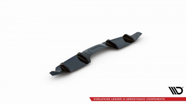 Diffusor Heck Ansatz für Ford Mustang Mk. 6 Facelift Carbon Look