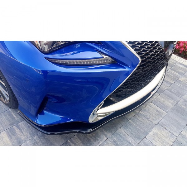 Front Ansatz V.2 für Lexus Rc schwarz Hochglanz