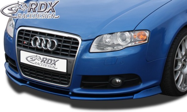 RDX Frontspoiler VARIO-X für AUDI A4 B7 8H Cabrio 2005+ / S4 Cabrio 2005+ (S-Line- bzw. S4-Frontstoß