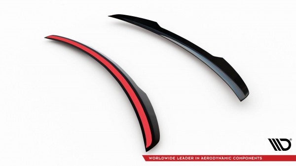 Spoiler CAP für Rolls Royce Cullinan schwarz Hochglanz