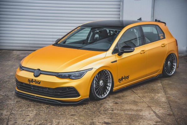 Front Ansatz V.2 für VW Golf 8 schwarz Hochglanz