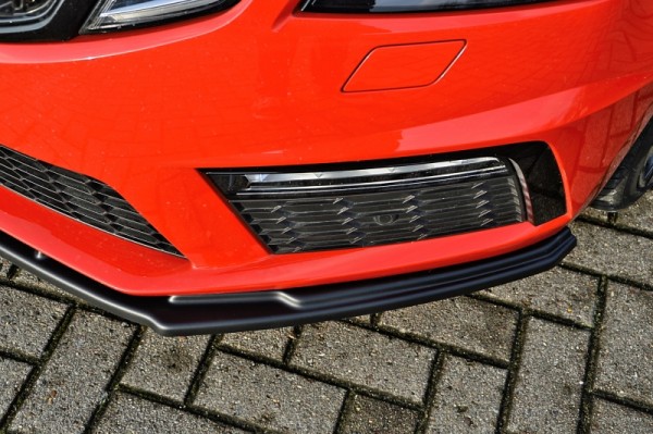 Cup Frontspoilerlippe aus ABS hochglanz schwarz Skoda Octavia RS 5E ab Bj.: 2016- passend für RS Mod