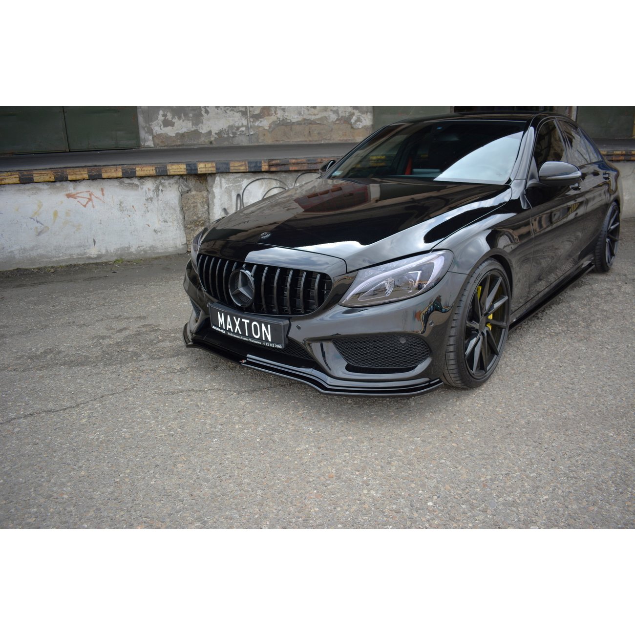 Front Ansatz Passend Fur V 1 Mercedes Benz C43 Amg W205 Carbon Look Gunstig Im Online Shop Von Mm Concetps Kaufen Mm Concepts Online Shop Fur Felgen Reifen Tuningteile