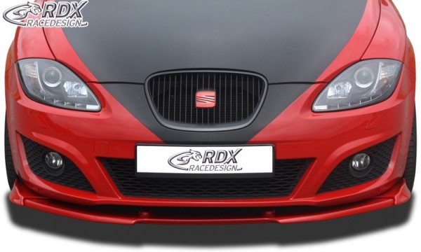 RDX Frontspoiler VARIO-X für SEAT Leon 1P Facelift 2009+ (nicht FR, Cupra) Frontlippe Front Ansatz V