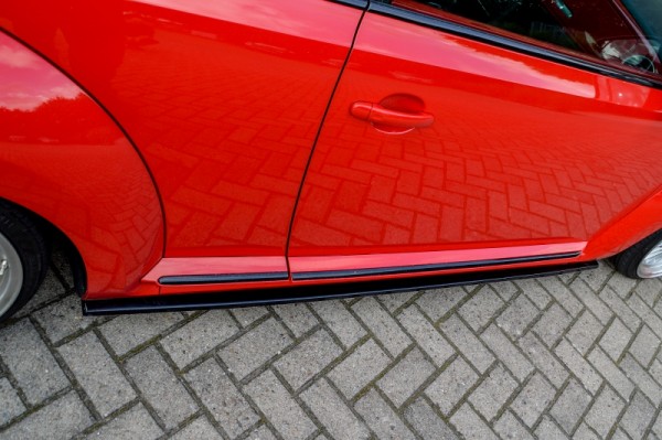 Cup Seitenschwellersatz aus ABS, alle Ausführungen passend hochglanz schwarz VW Beetle, 5C, Typ 16 A