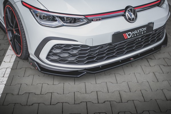 Front Ansatz V.2 +Flaps für Volkswagen Golf GTI / GTE / R-Line Mk8