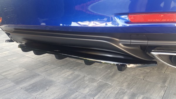Mittlerer Diffusor Heck Ansatz für im DTM LOOK Lexus Rc Carbon Look