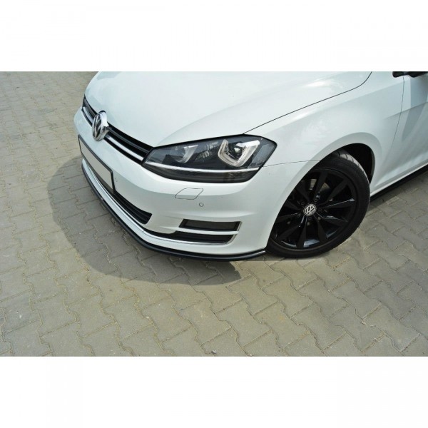 Front Ansatz für VW GOLF 7 schwarz Hochglanz