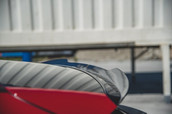 Spoiler CAP für Mercedes-Benz CLA Shooting Brake AMG-Line (X118) schwarz Hochglanz