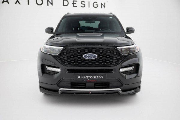 Front Ansatz für Ford Explorer XLT Mk6 schwarz Hochglanz