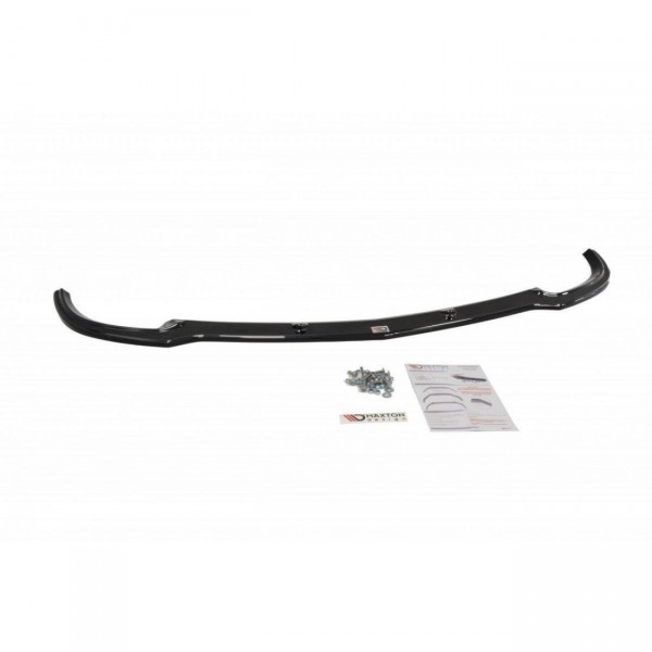 Front Ansatz für Mercedes-Benz C Limousine / Kombi AMG-Line W204 / S204 schwarz Hochglanz