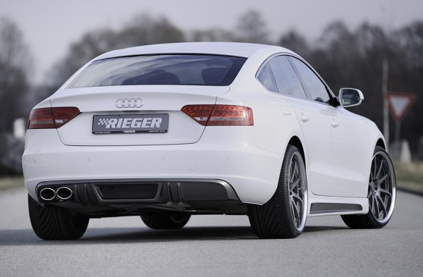 Rieger Heckeinsatz Audi A5 (B8/B81) Sportback