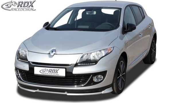 RDX Frontspoiler VARIO-X für RENAULT Megane 3 Limousine / Grandtour (2012+) Frontlippe Front Ansatz