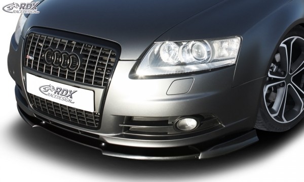 RDX Frontspoiler VARIO-X für AUDI A6 4F -2008 (S-Line Frontstoßstange) Frontlippe Front Ansatz Vorne