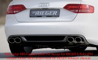 Rieger Heckeinsatz Audi A4 (B8/B81) Diffusor Rieger Heckeinsatz Audi A4 (B8/B81) Diffusor