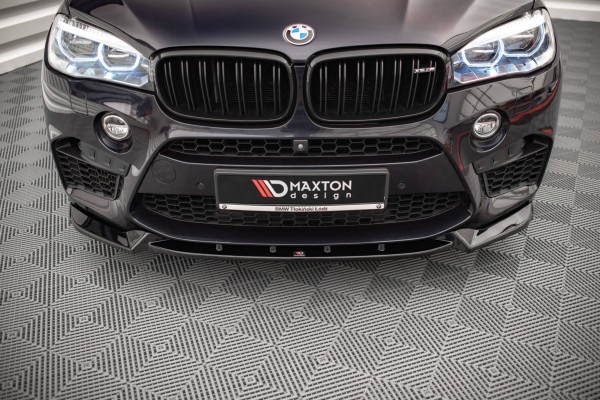 Front Ansatz V.1 für BMW X5 M F85 / X6 M F86 schwarz Hochglanz