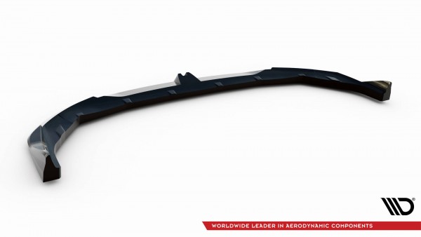 Front Ansatz V.2 für BMW 1er M-Paket F70 schwarz Hochglanz